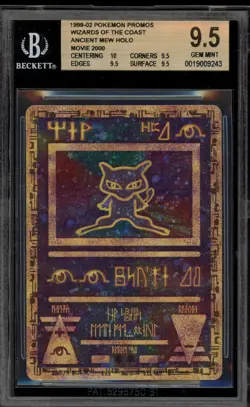 Pokemon Ancient Mew Movie 2000 Promo BGS 9.5 Gem Mint - Image 1