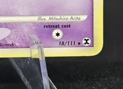Espeon E4 Rising Rivals 18/111 2009 TCG SP Elite Four's Pokemon TCG Lv. 55 RARE - Image 3