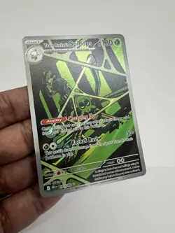 Pokemon TCG Team Rockets Spidops 187/182 Destined Rivals Ultra Rare Full Art - Image 1