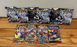 BRAND NEW-Pokemon TCG Random Booster Packs-Mega/White Flare/Black Bolt-LOT OF 10 - Image 1