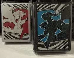Pokemon Zekrom & Reshiram - Black Bolt & White Flare ETB Sleeves (65ct) set - Image 2