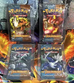 Pokemon HeartGold SoulSilver Triumphant Booster Pack Art Set Sealed - Image 1