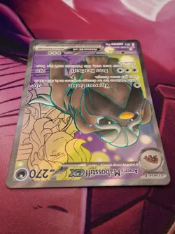 TCG Pokemon: Arven's Mabosstiff ex 218/182 Ultra Rare Sv10: Destined Rivals Holo - Image 3