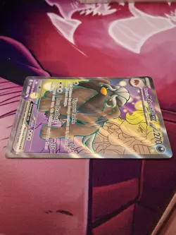 TCG Pokemon: Arven's Mabosstiff ex 218/182 Ultra Rare Sv10: Destined Rivals Holo - Image 5