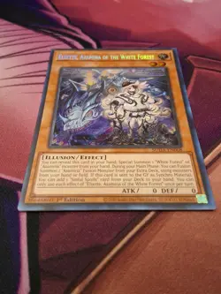 TCG Yu-Gi-Oh: Elzette, Azamina of the White Forest SUDA-EN008 Secret Rare - Image 2