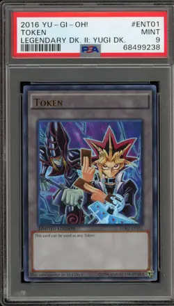 Yu-Gi-Oh! Token Legendary Deck 2 Yugi LDK2-ENT01 PSA 9 Mint - Image 1