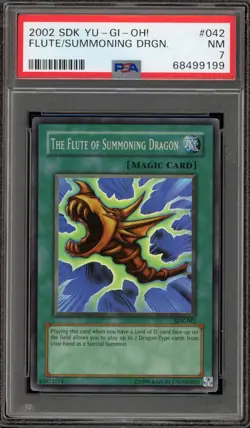 Yu-Gi-Oh! The Flute of Summoning Dragon Starter Deck Kaiba SDK-042 PSA 7 - Image 1
