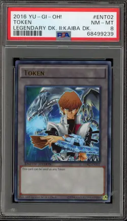 Yu-Gi-Oh! Token Legendary Deck 2 Kaiba LDK2-ENT02 PSA 8 - Image 1