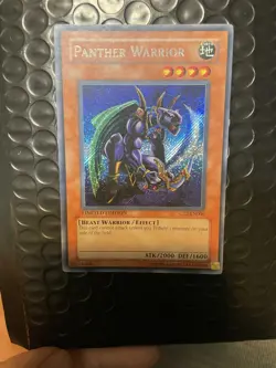 Yugioh Panther Warrior CT2-EN006 Secret Rare MP - Image 1
