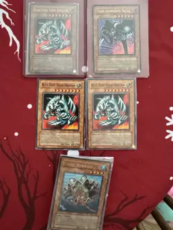 Blue-Eyes Toon Dragon MRL-000 Magic Ruler Unlimited - Image 1