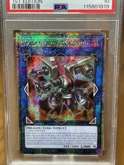 Yu-Gi-Oh - Borreload Dragon - MP24-EN048 QCR - PSA 10 (July 25) - Image 2