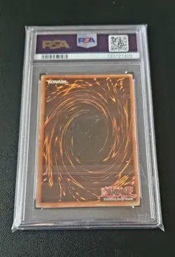 2002 Yu-Gi-Oh! 1st Edition Blue Eyes White Dragon Portuguese #P001 PSA 2 - Image 2