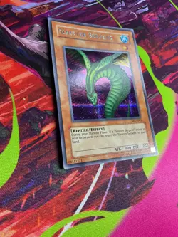 YUGIOH LIMITED EDITION SDD-002 SINISTER SERPENT PRISMATIC SECRET RARE NEAR MINT - Image 2