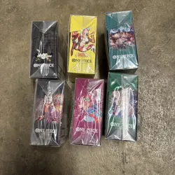 One Piece Card Game Lot Of 6 Double Pack Set 3-8 - Image 4
