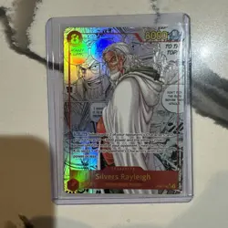 2024 One Piece Silvers Rayleigh OP08-118 Manga Alternate Art - Image 1