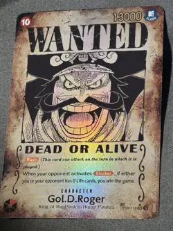 Gol.D.Roger - OP09-118 (SP) (Wanted Poster) - Carrying On His Will (OP13) - Image 1