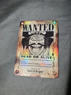 Gol.D.Roger - OP09-118 (SP) (Wanted Poster) - Carrying On His Will (OP13) - Image 2