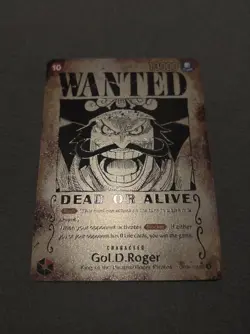 Gol.D.Roger - OP09-118 (SP) (Wanted Poster) - Carrying On His Will (OP13) - Image 3