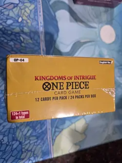 One Piece TCG Kingdoms Of Intrigue Booster Box OP-04 (Factory Sealed) English #3 - Image 2
