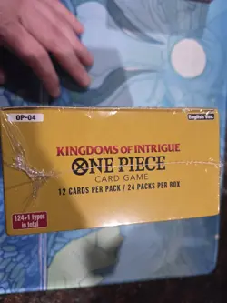 One Piece TCG Kingdoms Of Intrigue Booster Box OP-04 (Factory Sealed) English #3 - Image 4