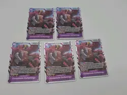 5x Donquixote Doflamingo SR OP14-069 Playset English One Piece - Image 1