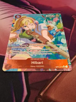 TCG One Piece: Hibari SR (Alternate Art) OP11-010 A Fist of Divine Speed Foil - Image 2