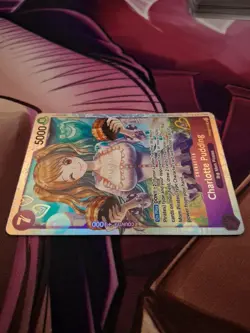 TCG One Piece: Charlotte Pudding - PRB02-010 SR The Best- Vol. 2 Foil - Image 4
