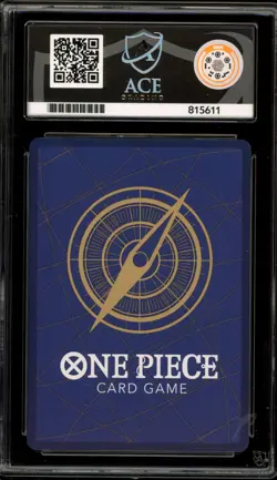 One Piece CCG Monkey.D.Luffy Super Pre-Release ST01-012 ACE 10 Gem Mint - Image 2