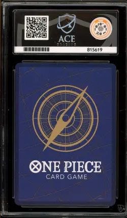 One Piece CCG Roronoa Zoro Super Pre-Release ST01-013 ACE 10 Gem Mint - Image 2