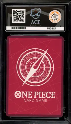 One Piece CCG Monkey.D.Luffy Super Pre-Release ST01-001 ACE 10 Gem Mint - Image 2