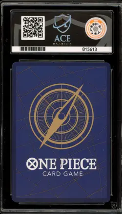 One Piece CCG Roronoa Zoro Super Pre-Release ST01-013 ACE 10 Gem Mint - Image 2