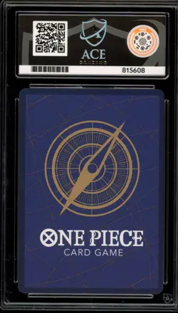 One Piece CCG Monkey.D.Luffy 2nd Anniversary Tournament Promo P-043 ACE 10 - Image 2