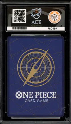 One Piece CCG Monkey.D.Luffy Event Giveaway Promo P-043 ACE 10 Gem Mint - Image 2