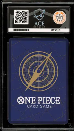 One Piece CCG Monkey.D.Luffy Event Giveaway Promo P-043 ACE 10 Gem Mint - Image 2