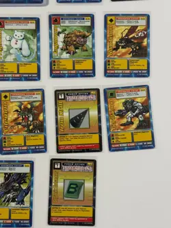 Lot: 14 Digimon Cards 1st Edition Hercules Kabuterimon Holo St-33 SaberLeomon LP - Image 4