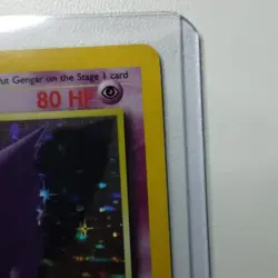 Pokemon Gengar Holo Rare Fossil Card 5/62 Stage 2 HP80 Psychic 1999 - Image 4