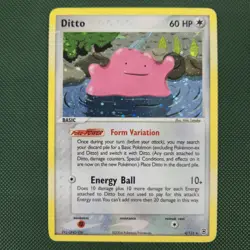 MP Ditto 4/112 EX FireRed & LeafGreen Holo 2004 Nintendo Pokemon Card - Image 1