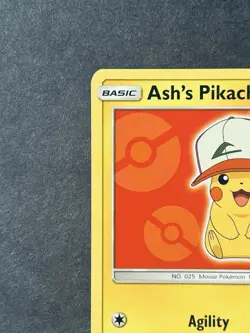Ash's Pikachu SM109 Black Star Promo Pokemon Card - Image 4