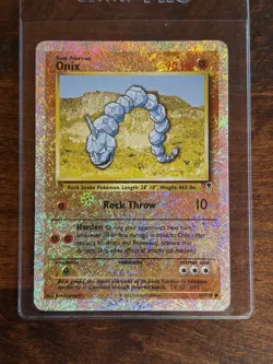 Pokemon Onix Legendary Collection Reverse Holo Common Basic 90 HP Card 84/110 - Image 1