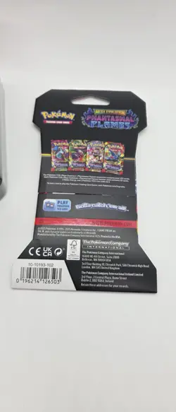 X1 Pokemon Card Team Rocket Tin & X1 Sleeved Booster Pack Fantasmal Flames - Image 5
