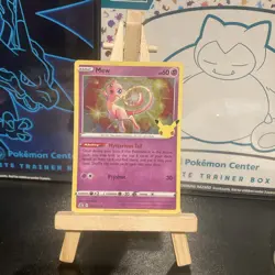 Pokemon Card Mew 011/025 Celebrations Holo Rare Near Mint - Image 1