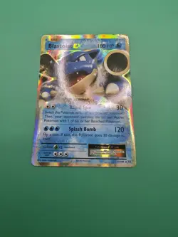 Pokemon Card - Blastoise EX XY Evolutions 21/108 Ultra Rare Holo Foil Card - LP - Image 2