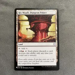 Rix Maadi, Dungeon Palace (MTG- Commander 2019) Near Mint Normal English - Image 1