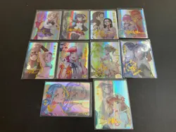 Goddess Story ZR Lot 10 Cards! - Custom - Anime Foil - Nakano CC Demon Mai - Image 2