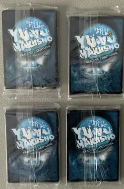 YU YU HAKUSHO GHOST FILES TRADING CARD GAME PROMO PACKS LOT (4) SEALED - Image 1