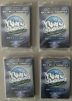 YU YU HAKUSHO GHOST FILES TRADING CARD GAME PROMO PACKS LOT (4) SEALED - Image 2