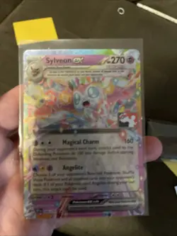 Sylveon EX Holo Play Stamp Series 7 Prize Pack Cards 086/191 SSP - Image 1