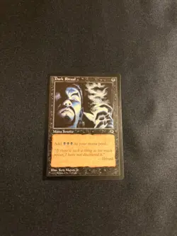 Dark Ritual [Tempest] Magic MTG Cards LP - Image 1