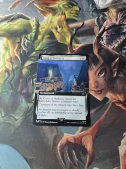 MTG Magic the Gathering Cover of Darkness (163/315) Assassin's Creed LP - Image 1