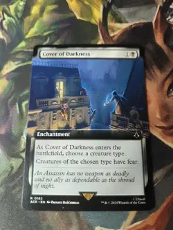 MTG Magic the Gathering Cover of Darkness (163/315) Assassin's Creed LP - Image 2